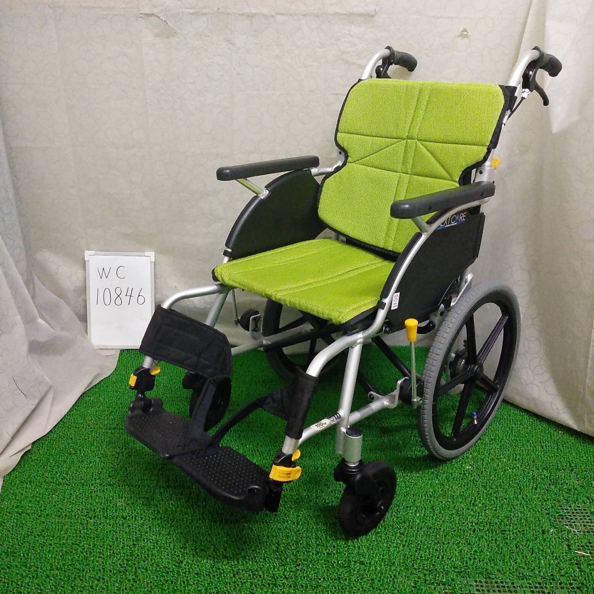 公式ウェブサイト (WC-10753)【中古車いす】松永製作所 介助式車椅子