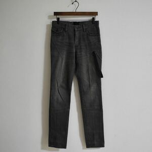 Tetehomme Draw Code Jeans Studs Multi Pocket Black Denim