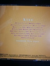 オムニバス　美品　Kiss week end love story　2023 0815出品　70年代～90年代専門CDショップ　匿名迅速発送 曲目画像掲載 送料無料_画像2