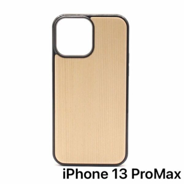 木製 iPhone 13 ProMax ケース ライトブラウン スマホケース カバー 携帯