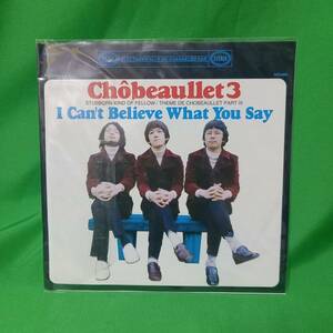 EP レコード CHOBEAULLET 3 - I CAN'T BELIEVE WHAT YOU SAY //IKE & TINA『I CAN'T BELIEVE WHAT YOU SAY』をカバーしたロッキン作品