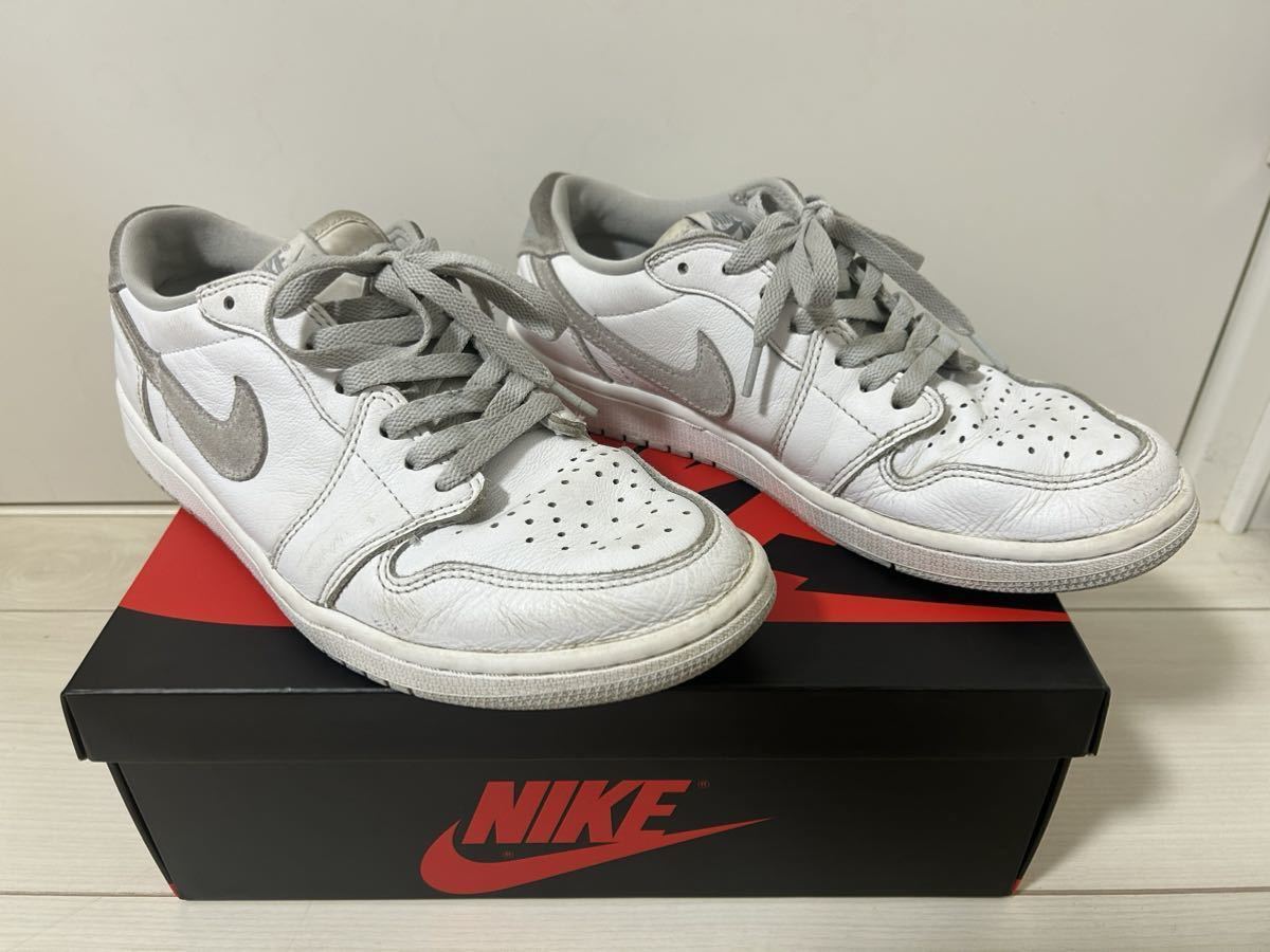 NIKE AIR JORDAN 1 LOW OG Neutral Grey CZ0790-100 26.5cm ナイキ