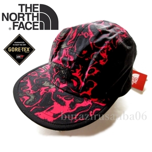 未使用 THE NORTH FACE ノースフェイス GORE-TEX ゴアテックス レイジキャップ 裏地メッシュ ロゴ刺繍 悪天候対応 防水 キャップ 帽子 