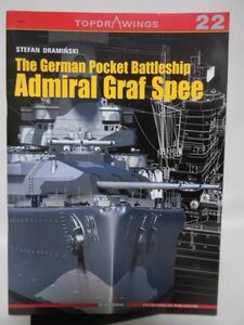 洋書 ポケット戦艦アドミラル・グラーフシュペー 図面集 TOPDR WINGS 22 Pocket Battleship Admiral Graf Spee KAGERO発行[1]B0845