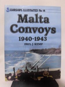 洋書 マルタ島補給船団 写真集 WARSHIPS ILLUSTRATED NO.14 Malta Convoys 1940-1943 ARMS AND ARMOUR PRESS発行[1]B0904