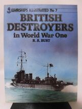 洋書 第1次大戦イギリス駆逐艦 写真集 WARSHIPS ILLUSTRATED NO.7 BRITISH DESTROYERS in World War On ARMS AND ARMOUR PRESS発行[1]B0900_画像1