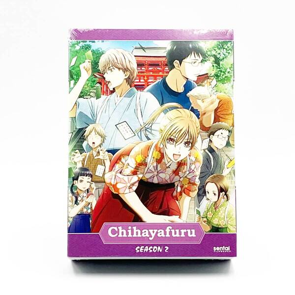 【送料込】限定版 ちはやふる 第2期 全25話(北米版 コンボ) Chihayafuru Season 2 BD/DVD