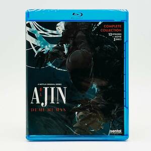 【送料込】亜人 第1クール 全13話+劇場版 第1部 あじん (北米版 ブルーレイ) Ajin blu-ray BD