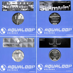 Aqualoop Records 14 шт. комплект / Rocco / Pulsedriver / DJ Lee / Ziggy X / RedWing / DJ Manian / SveN-R-G vs. Bass-T Present DJ Uto