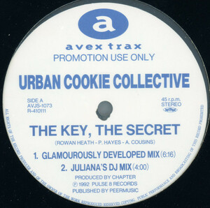 【12”】Urban Cookie Collective - The Key, The Secret [Avex Trax - AVJS-1073] STILL SEALED