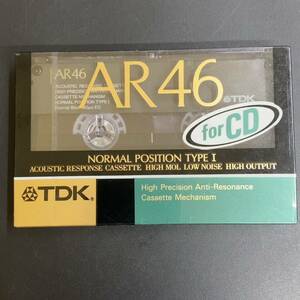 【未開封】カセットテープ TDK AR46 ノーマルポジション AR-46K 当時物 レトロ forCD