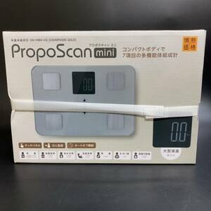 [ unopened ] Propo scan Mini 7 item. multifunction weight body composition meter Proposcan mini weight * body fat . proportion * body water minute proportion * body muscle proportion *. amount *BMI* base metabolism amount 