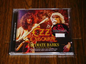 未開封新品 OZZY OSBOURNE / ULTIMATE BARKS: TOKYO 1984 初回ナンバリングステッカー付 ZODIAC Jake E. Lee Bob Daisley Don Airley