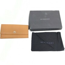 Burberry バーバリー 長財布 ウォレット 札入れ 室D0802-21_画像1