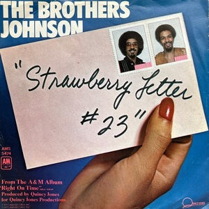 【試聴 7inch】The Brothers Johnson / Strawberry Letter #23 7インチ 45 muro koco フリーソウル Shuggie Otis Das EFX Jackie Brown