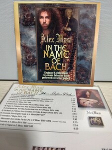 ☆ALEX MASI☆IN THE NAME OF BACH【国内盤帯付】アレックス・マッシ レア CD