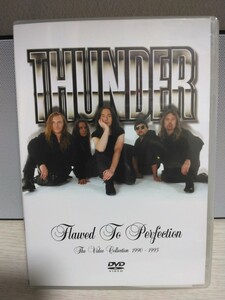 ☆THUNDER☆FLAWED TO PERFECTION THE VIDEO COLLECTION 1990-1995【国内盤帯付】サンダー 必聴 DVD