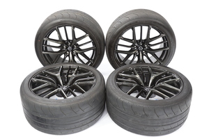 [ used ] Nissan latter term original AW* tire wheel 4 pcs set R35GT-R