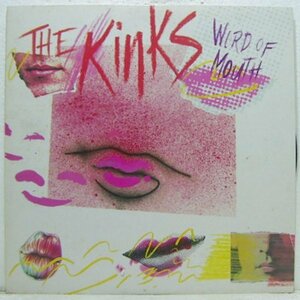 LP,キンクス　THE KINKS　ワードオブマウス