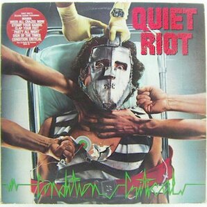 LP,QUIET RIOT CONDITION CRITICAL 輸入盤の画像1