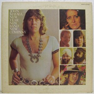 LP,ジョンメイオール　JOHN MAYALL　新しい世界　ジャケット不良　サンプル白レーベル