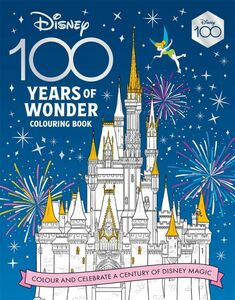 ★新品★送料無料★ディズニー 100周年記念 カラーリングブック★Disney 100 Years of Wonder Colouring Book★ぬり絵