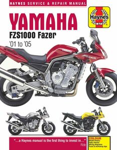 ★新品★送料無料★ヤマハ Yamaha FZS1000 Fazer '01-'05 ★ヘインズ解説マニュアル★★