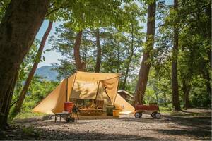  new goods unused ogawa campal Ogawa can Pal twin Cresta / sand beige × dark brown 3347 tarp tent beige camp 