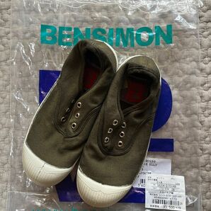 新品未使用　BENSIMON ベンシモン スニーカー　スリッポン　サイズ　EUR28 18cm キッズ　子供　靴　シューズ