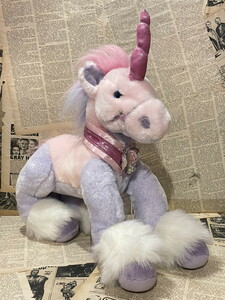 * Unicorn / большой размер мягкая игрушка /40./ быстрое решение USA fancy игрушка / e-s ta-/ Vintage /Unicorn/Plush(40cm) FO-093