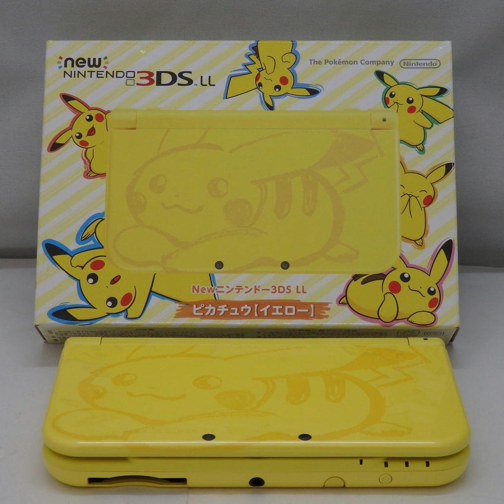 ヤフオク! -「new 3ds ll ピカチュウ イエロー」の落札相場・落札価格