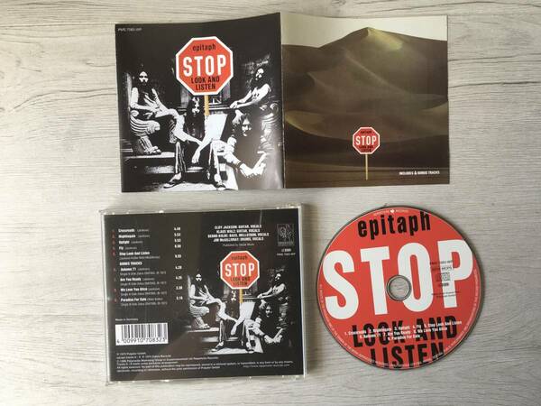 EPITAPH STOP LOOK AND LISTEN UK EU盤