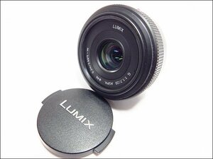 Panasopnic/パナソニック◆LUMIX H-H020/単焦点レンズ◆20mm/F1.7 ASPH/パンケーキレンズ◆マイクロフォーサーズマウント系