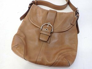  Coach COACH shoulder bag H3S-9481 leather Brown # Cross body possible 