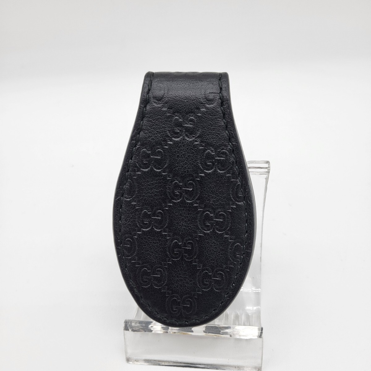 GUCCI グッチ マネークリップ 箱付き GG柄小袋ケース付き シルバー925