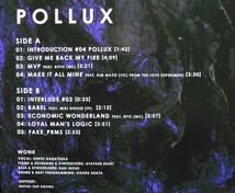 [未使用品][送料無料] WONK / POLLUX [アナログレコード LP] CASTOR_画像2