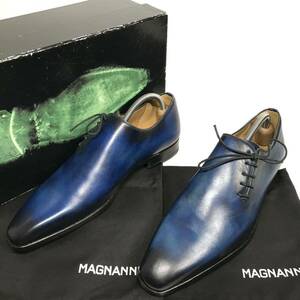  unused goods [ Magna -ni] genuine article MAGNANNI shoes 25cm dress shoes business shoes pa tea n series 15024 leather gentleman men's Spain made 40 box 