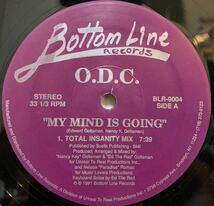 激レア NYアンダーグラウンド・ディープハウス O.D.C. - My Mind Is Going /Bottom Line Records BLR-9004_画像1