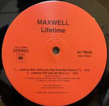 Maxwell - Lifetime /Ben Watt Remix_画像4