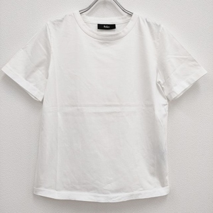 THE RERACS クルーネック 無地 サイズ38 半袖Ｔシャツ カットソー 20SS ホワイト ザリラクス 3-0726S 220385