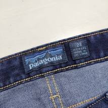 patagonia スターライト レッグライズ STY55500 Straight Regular Rise サイズ28 デニムパンツ ブルー パタゴニア 3-0806G F93088_画像4