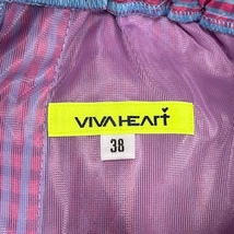 VIVA HEART/ビバハート/ストレッチギンガムチェックスカート/ゴルフウェア/新品タグ付き/サイズ38_画像7