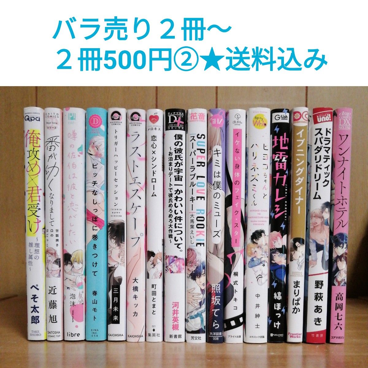 BLコミック25冊セット バラ売りは2冊からOK 2冊¥800｜PayPayフリマ