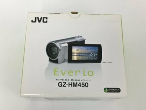 ビデオカメラ ハイビジョンメモリームービー GZ-HM450-B JVC 2308LS341