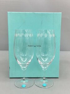 ティファニー Tiffany & Co. ピルスナーグラス 2個セット ルミナス 未使用 2308LR168