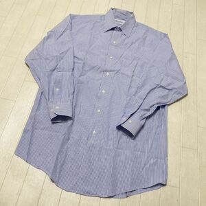 3614☆ BROOKS BROTHERS ブルックスブラザーズ トップス ビジネスシャツ メンズ 15.5-30/31 ブルーストライプ