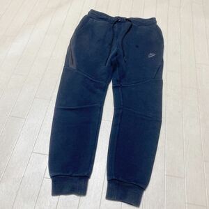 3623☆ NIKE ナイキ ボトムス スウェットパンツ スポーツ カジュアル イージーパンツ メンズ S ブラック