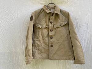 珍品 貴重 昭和十九年 旧日本軍 冬衣 木製釦 ジャパンヴィンテージ JAPAN VINTAGE 日本の古い服 戦争資料 WW2 珍しい両側スタンプ 40s