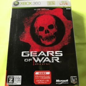 【販促品】展示用ダミーBOX 未使用品　XBOX360 GEARS OF WAR ギアーズ オブ ウォー　ソフトなし