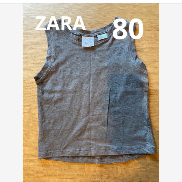 ZARA タンクトップ　80cm ノースリーブ